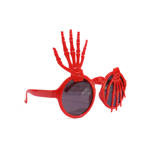 万圣节搞怪眼镜骷髅蝙蝠黑框血迹鬼节整蛊派对装扮道具自拍墨镜