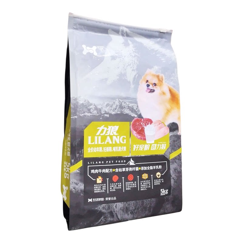 力狼幼犬通用型益生菌狗粮5斤