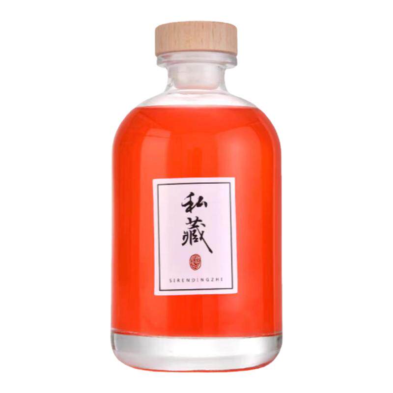 网红果酒玻璃瓶红酒白酒瓶饮料瓶红酒瓶