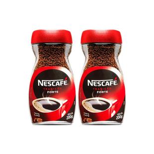 雀巢进口醇品速溶黑咖啡瓶装无糖精正品纯黑罐装美式无蔗糖纯健身