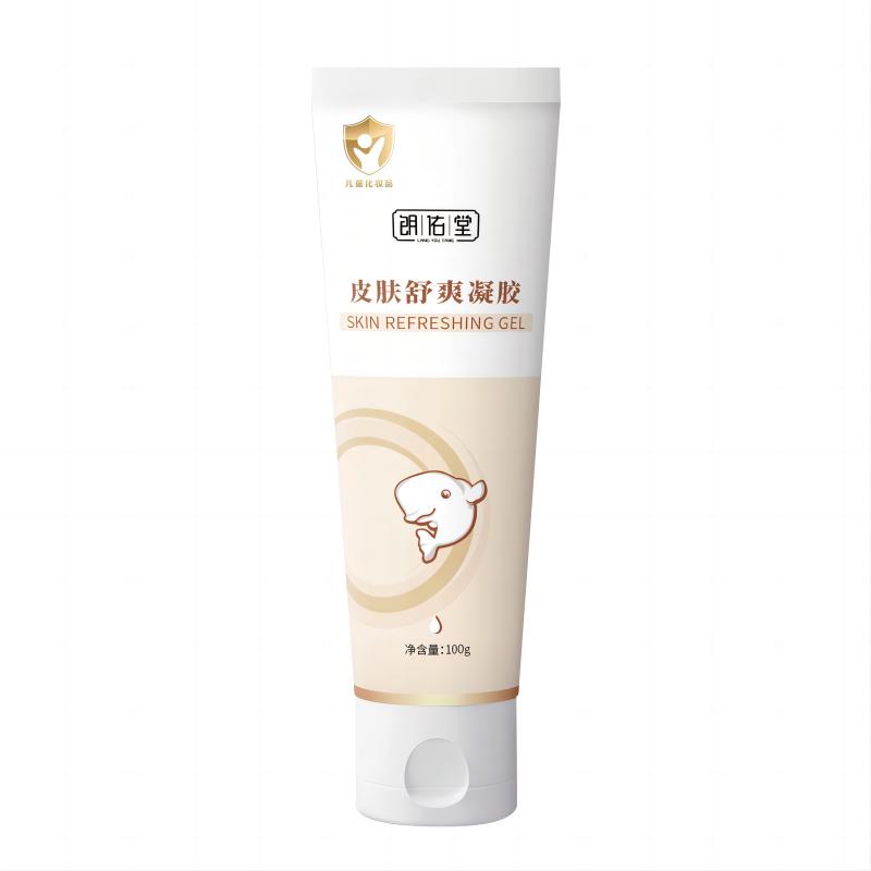 朗佑堂皮肤舒爽凝胶 儿童爽身面部身体护肤 沐童舒中药浴养伴侣