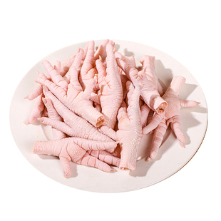 冷冻大号凤爪短柄鸡爪新鲜泡椒红烧生鲜烧烤食材鸡脚商用卤味批发