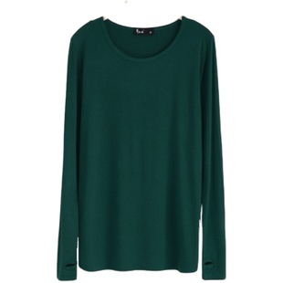 北舞舞蹈服现代舞服装套指舞蹈上衣长袖显瘦形体练功服成人瑜珈服