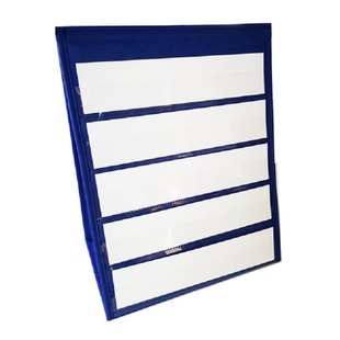 立式卡片教学展示架桌面三角台历教具 闪卡图表收纳口袋北美热销