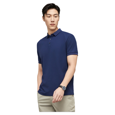雅戈尔男士短袖T恤夏季新款官方商务户外休闲翻领短袖POLO衫男
