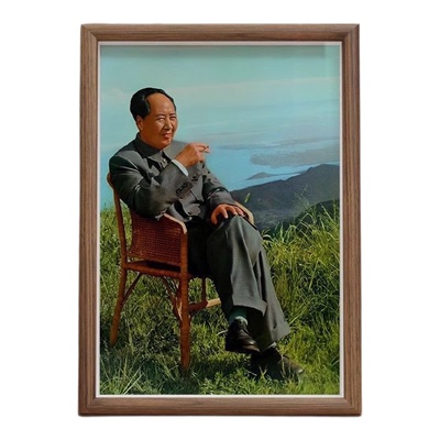 伟人领袖毛主席装饰墙画相框