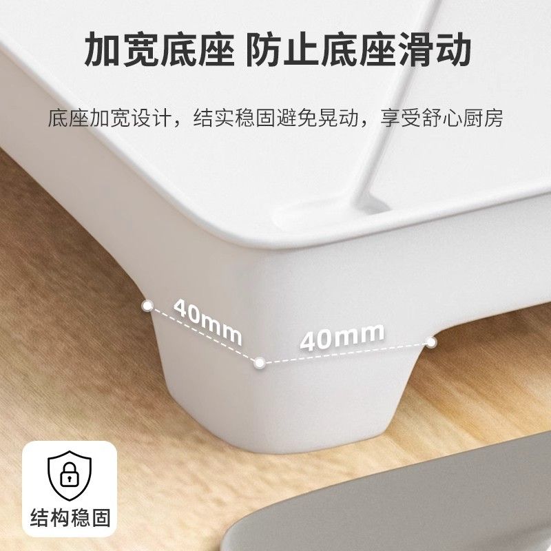 厨房碗碟沥水架水槽置物架盘子家用台面放碗盘餐具碗筷收纳盒碗架