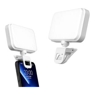 手机补光灯可充电自拍夹子柔光灯RGB手机直播拍摄迷你打光灯led氛围灯户外手持专业口袋美颜灯