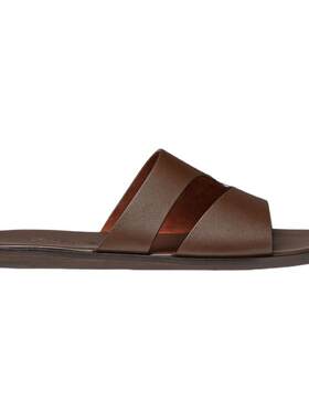 LoroPiana/诺悠翩雅男士凉鞋丝滑皮革纯手工荷兰小牛皮新款