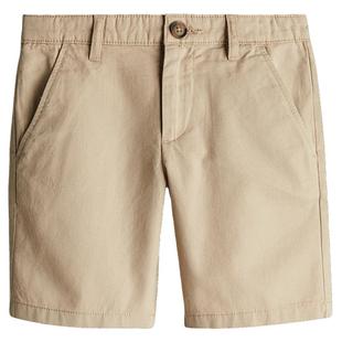 HM童装儿童男童裤子春季英伦风棉质松紧腰直筒短裤1270438