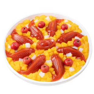 小书包锦鲤山楂鱼八方来财山楂鱼8条鱼1元宝山楂糕新年山楂糕