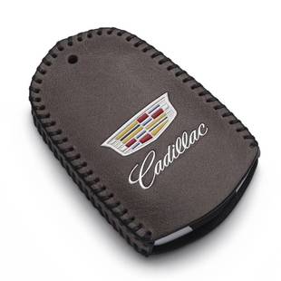 适用凯迪拉克新ATSL/CT6/XTS/XT5/XT4/SRX真皮汽车钥匙套包扣壳