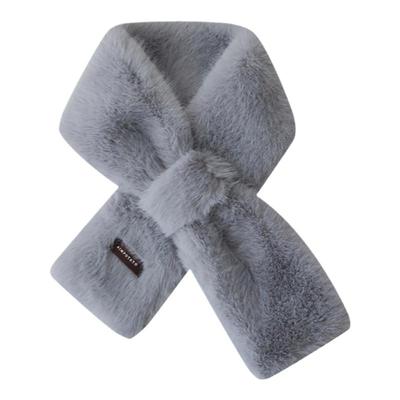 林小橘冬季百搭毛茸茸围脖保暖