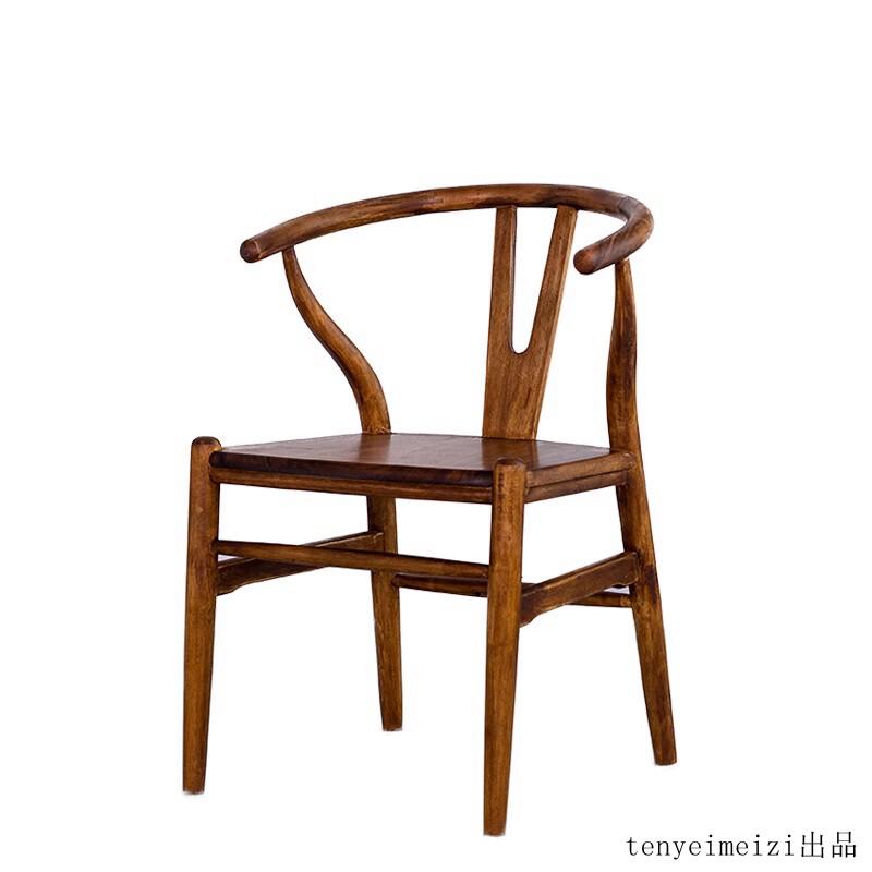南美胡桃木实木椅子新中式官帽围圈椅
