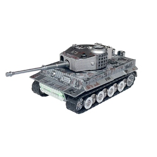 超小迷你型遥控虎式小坦克对战履带行驶充电摇控越野赛车电动玩具