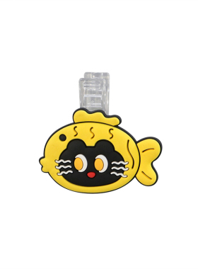 可爱卡通猫咪小狗磁吸夹子冰箱贴