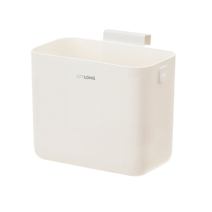 禧天龙厨房垃圾桶壁挂式家用橱柜门专用免打孔弯腰悬挂弯腰卫生间