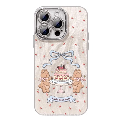 红色樱桃适用opporeno15c手机壳