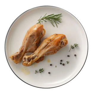 优追麦克斯东北去皮熏鸡腿开袋即食健身代餐高蛋白低脂零食品速食