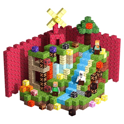 【热销第一名】我的世界磁力方块