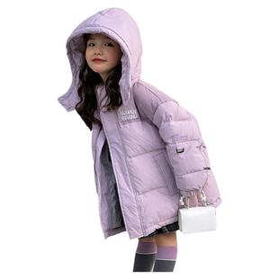 韦氏25新款三防免洗可拆卸连帽羽绒服亲子中大宝男童女童冬季短款