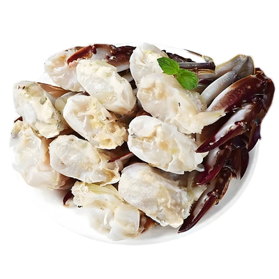 舟山梭子蟹冷冻蟹块新鲜特大螃蟹红膏蟹飞蟹白蟹海鲜水产三眼海蟹