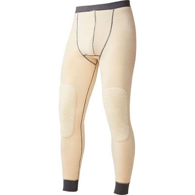 加绒加厚羊毛护膝男士保暖裤