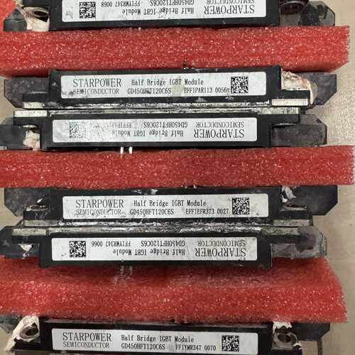 询斯达GD450HFT120C6S半桥IGBT模块，原装拆机，