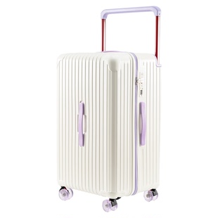 宽拉杆行李箱女30寸大容量2025新款20寸撞色高颜值学生密码旅行箱