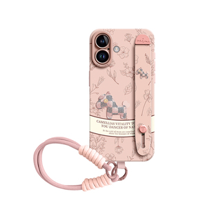 适用苹果17手机壳iphone16promax的2025新款15全包14高级感13轻奢pm时尚12带挂绳11腕带pro女plus防摔xs红色