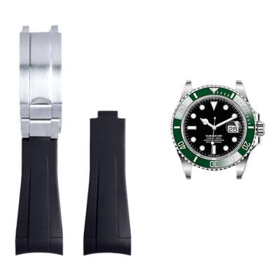 氟橡胶手表带适配劳力士40mm