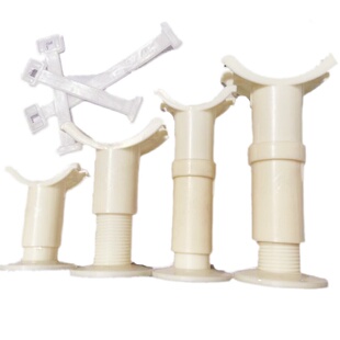 ABS/PVC塑料管调节支架/曝气管道高度平衡 曝气头/微孔曝气器支撑