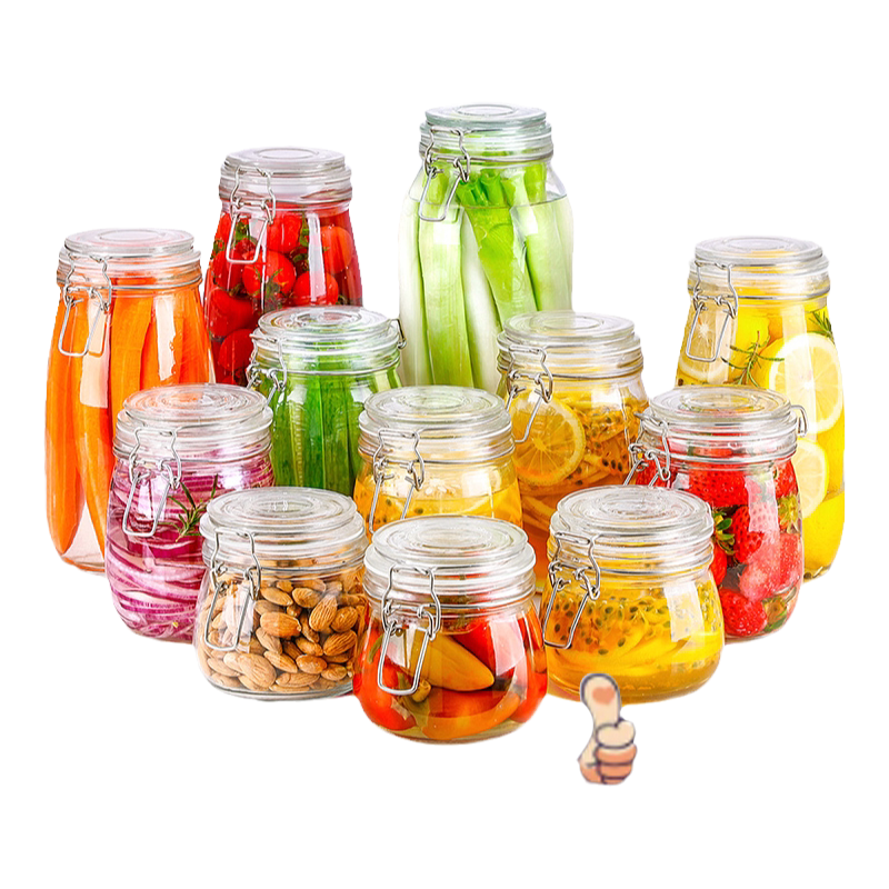 密封罐玻璃食品级蜂蜜泡酒泡菜坛