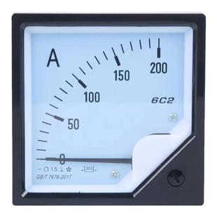 6C2直流电压表dc10v 15v 50v 100v指针式电压表安装仪表 伏特表