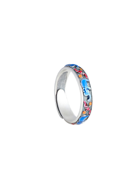 兰术女纯银国风复古戒指新中式