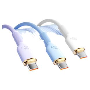 Type-c数据线100w超级快充双typec充电线器车载tpyec适用vivo小米oppo荣耀华为闪充手机笔记本安卓66w冲电tpc