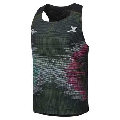 特步国人竞速运动背心男马拉松跑步男透气吸湿快干975229090624PB