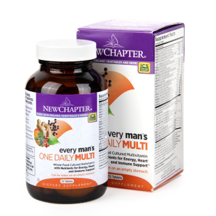 现 美国直邮New Chapter新章直邮男士综合维生素矿物质营养素72粒