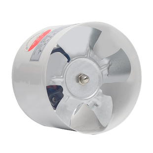 圆形管道风机排气扇换气扇抽风机排风扇新风机4寸高速100mm
