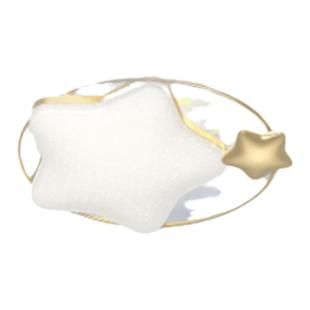 欧普照明离线语音无极调光儿童吸顶卧室灯圆形简约现代小欧23号星