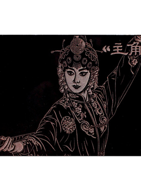 电视剧《主角》刘浩存拓印拓版