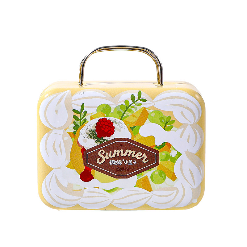 迷你仿真夏日甜品烘焙屋微缩盒便当盒微缩食物模型食玩摆件玩具
