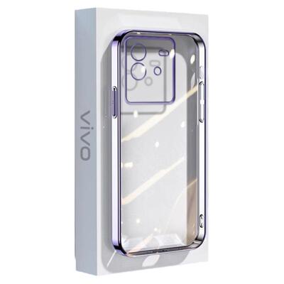 适用于vivoT系列电镀透明手机壳