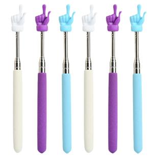 阅读指读棒可伸缩教鞭教棍教师专用儿童手指棒教具读书指读笔家用老师的教学指挥棒伸缩杆小手指点读棍子教棒