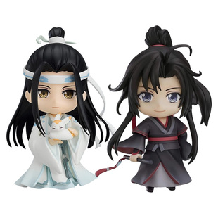 GSC 粘土人魔道祖师 魏无羡 蓝忘机 可动手办 周边摆件 新年礼物