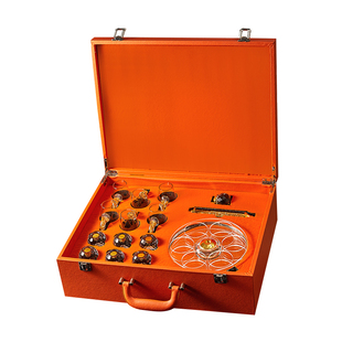 玻璃白酒杯分酒器轻奢高档精致高级感家用套装1二2两酒具一口杯子