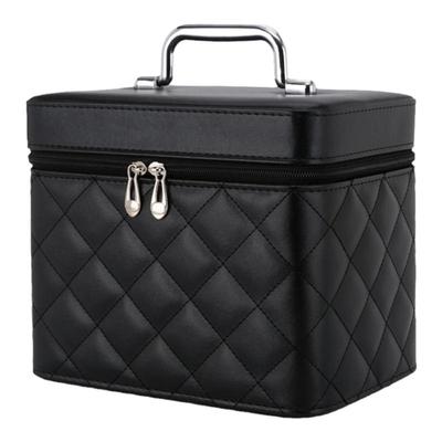 化妆包女便携2025新款高级感大容量超火isn风化妆品收纳盒箱防水