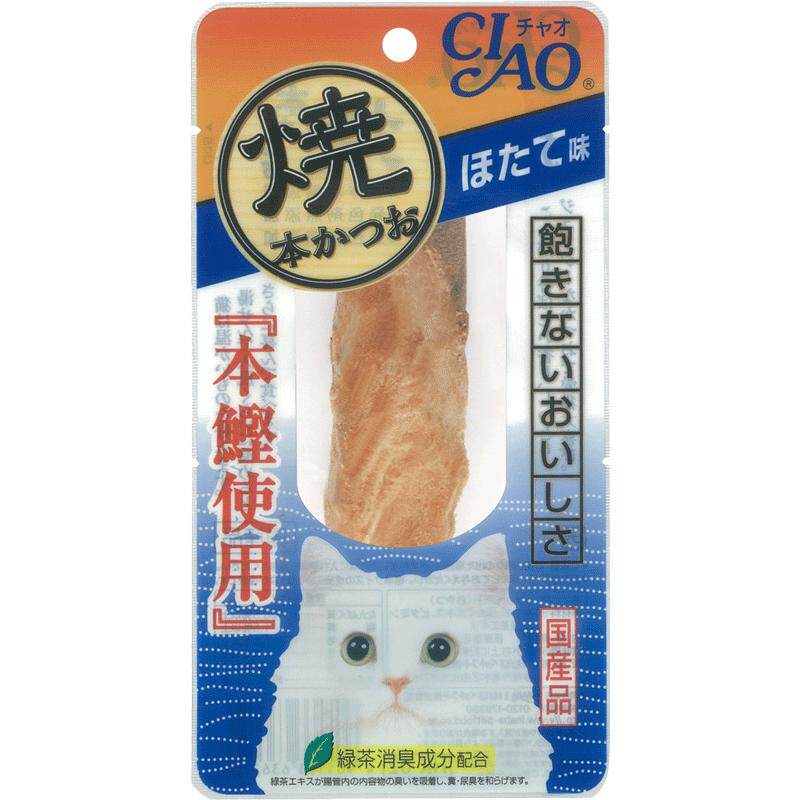 伊纳宝鲣鱼只装肉干训练猫零食