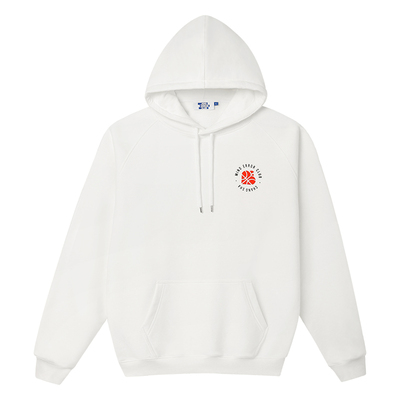 篮球小鸟印花连帽衫卫衣