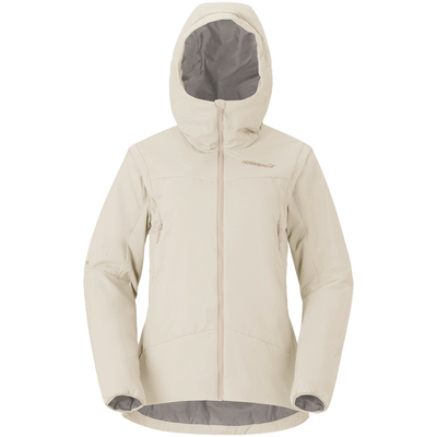 NORRONA more Thermo60Aero200 女子 户外可拆卸袖子防风保暖棉服